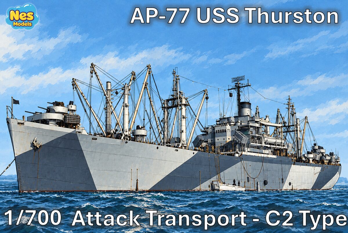 AP-77 USS Thurston, attack transport classe C2