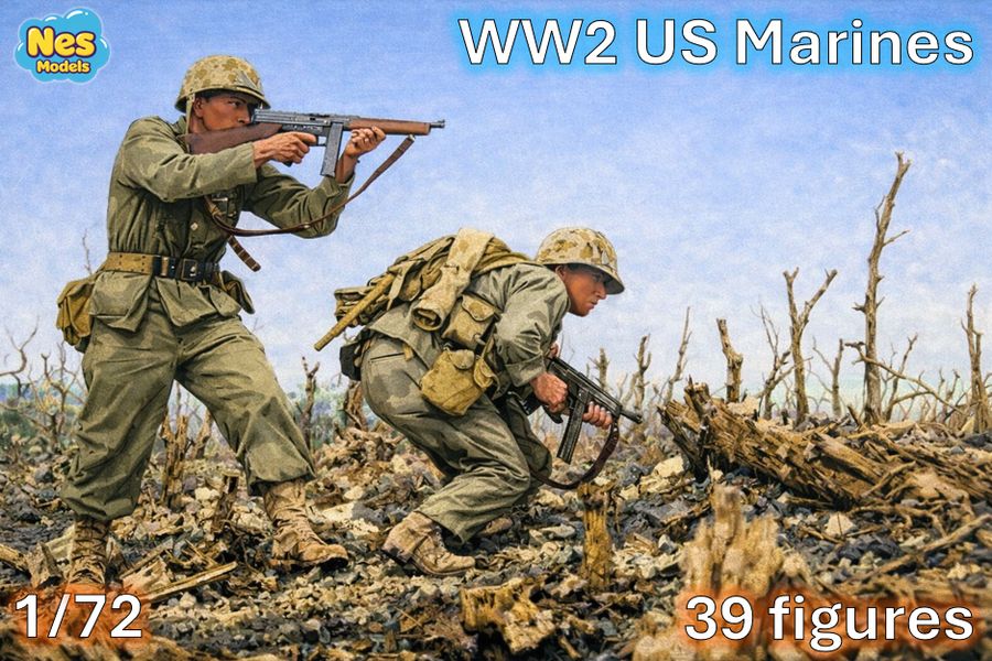 Marines américains dans le Pacifique, WW2