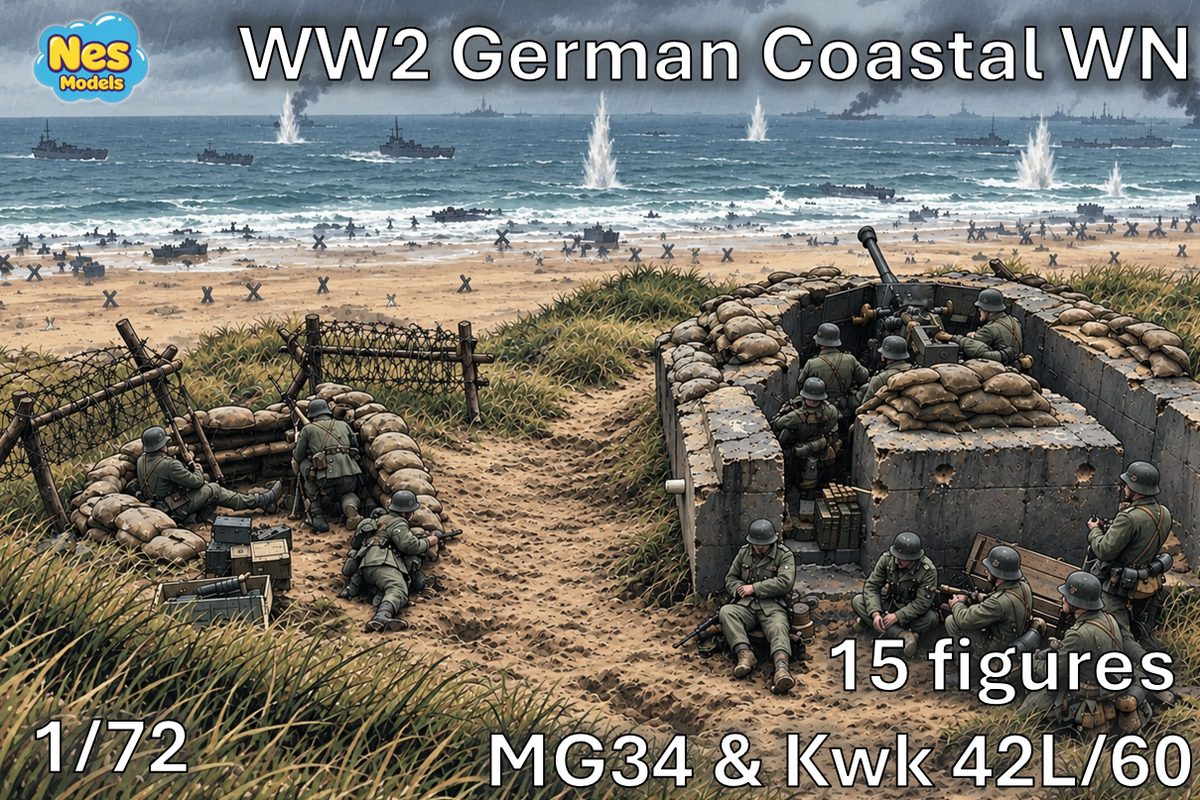 Position de défense côtière allemande (Widerstandsnest), WW2