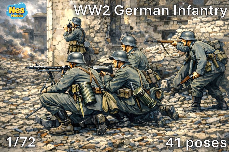 Infanterie allemande WW2