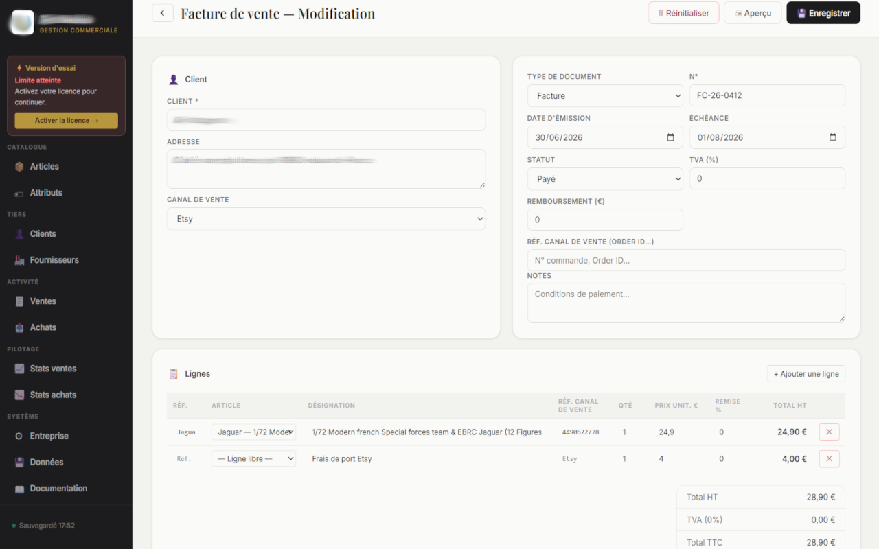 NesFactura — documentation intégrée